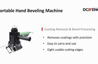 Professional Portable Hand Beveler for Industrial Applications | DCSENG