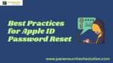 Best Practices for Apple ID Password Reset
