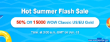 One Day Only!Can you Miss Up to 50% off wow classic gold for World Of Warcraft Shadowlands